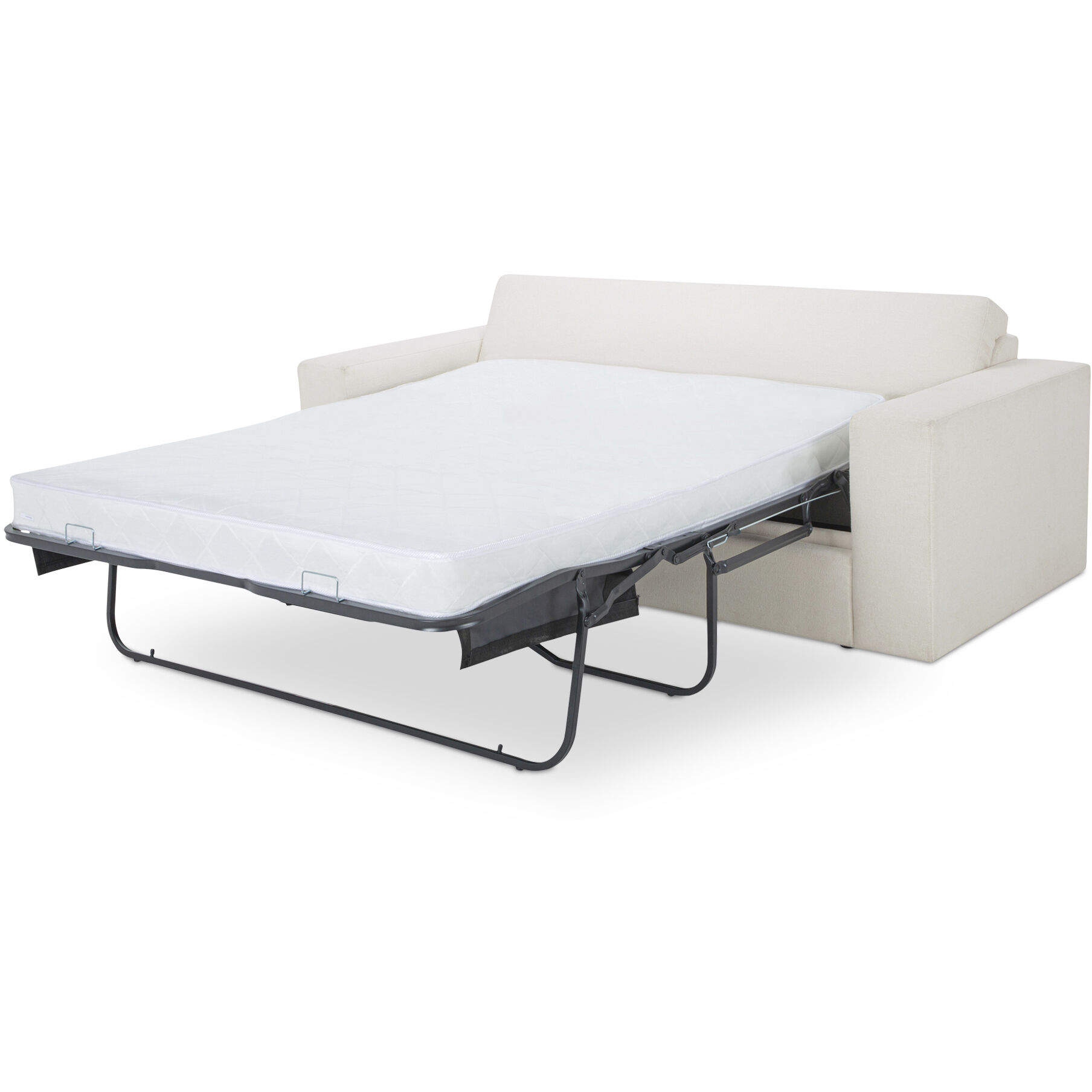 Kiran White Sleeper Sofa